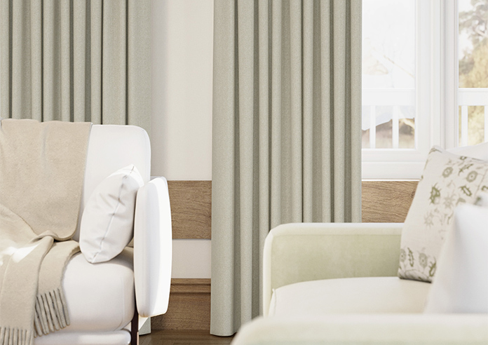 Soft Chevron, Toffee - Made to Measure Curtains - Image 5